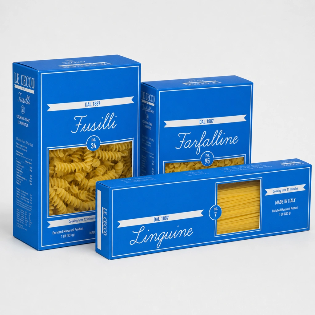 Custom Printed Pasta Boxes