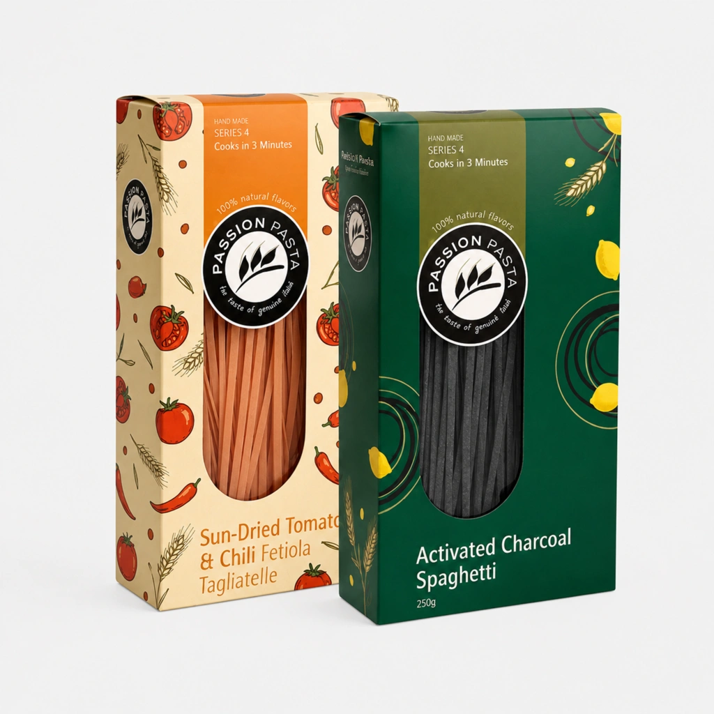 Customized Pasta Boxes